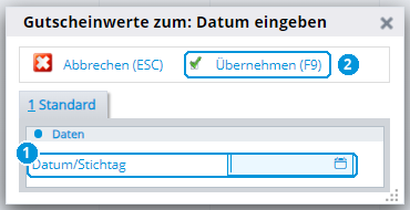 Abb. 90: Stichtag eingeben
