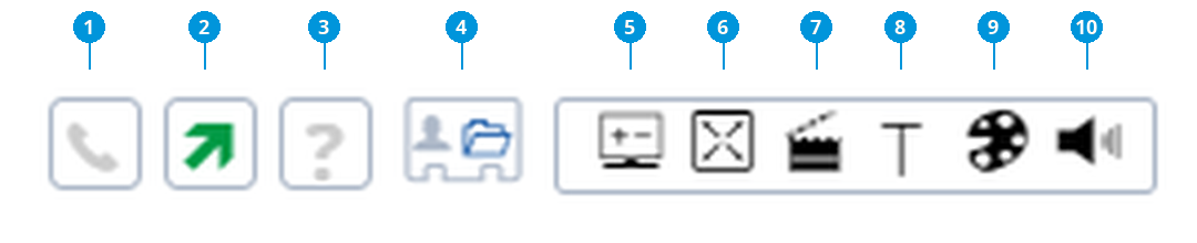 Abb. 6: Toolbar, vergrößert
