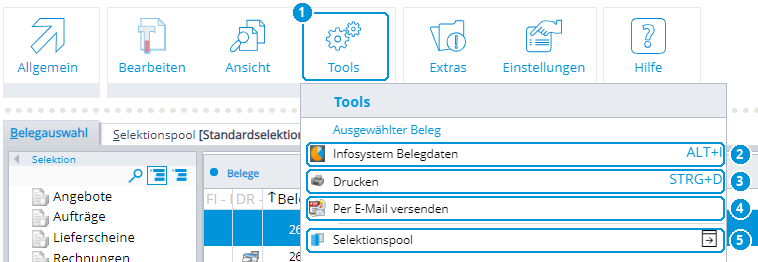 Abb. 101: Tools im Warenausgang